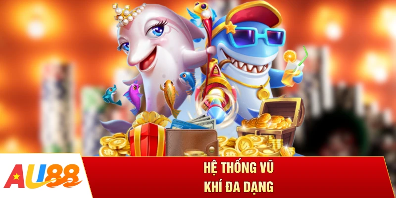 Hệ thống vũ khí đa dạng nhất